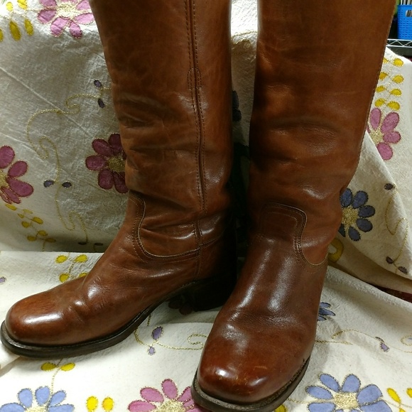 vintage frye boots mens